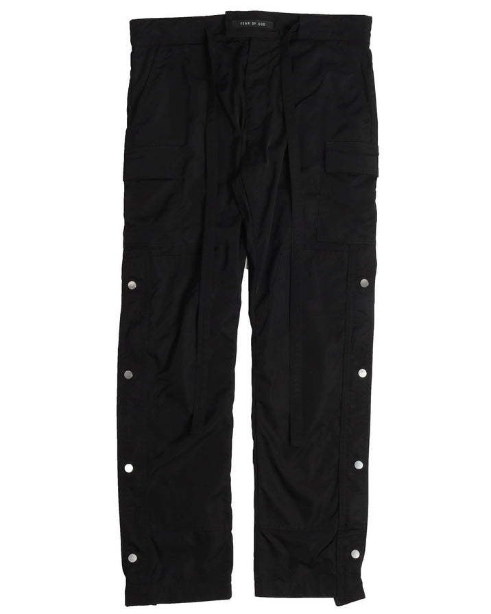 Black Nylon Pants