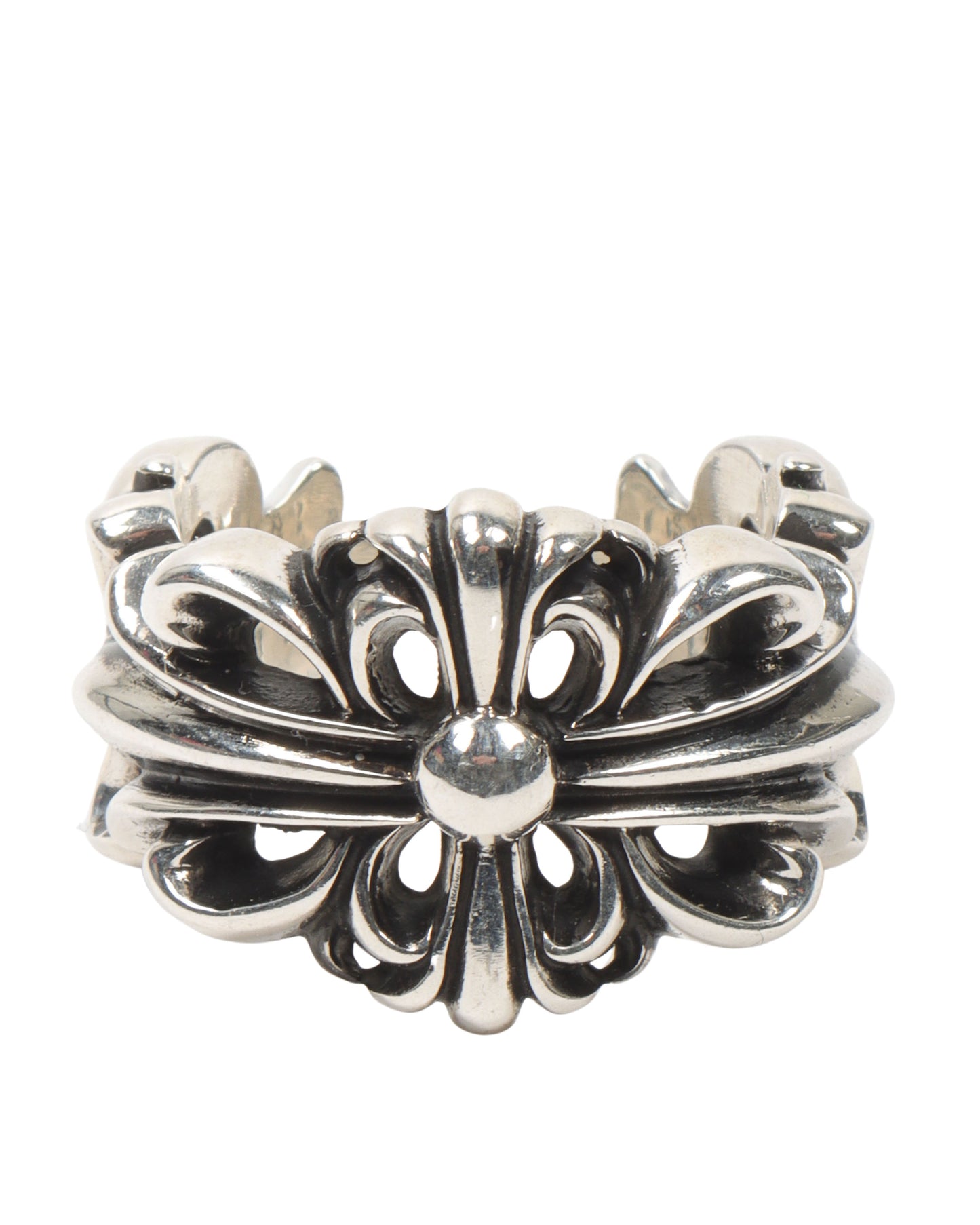 Double Fleur Open Ring