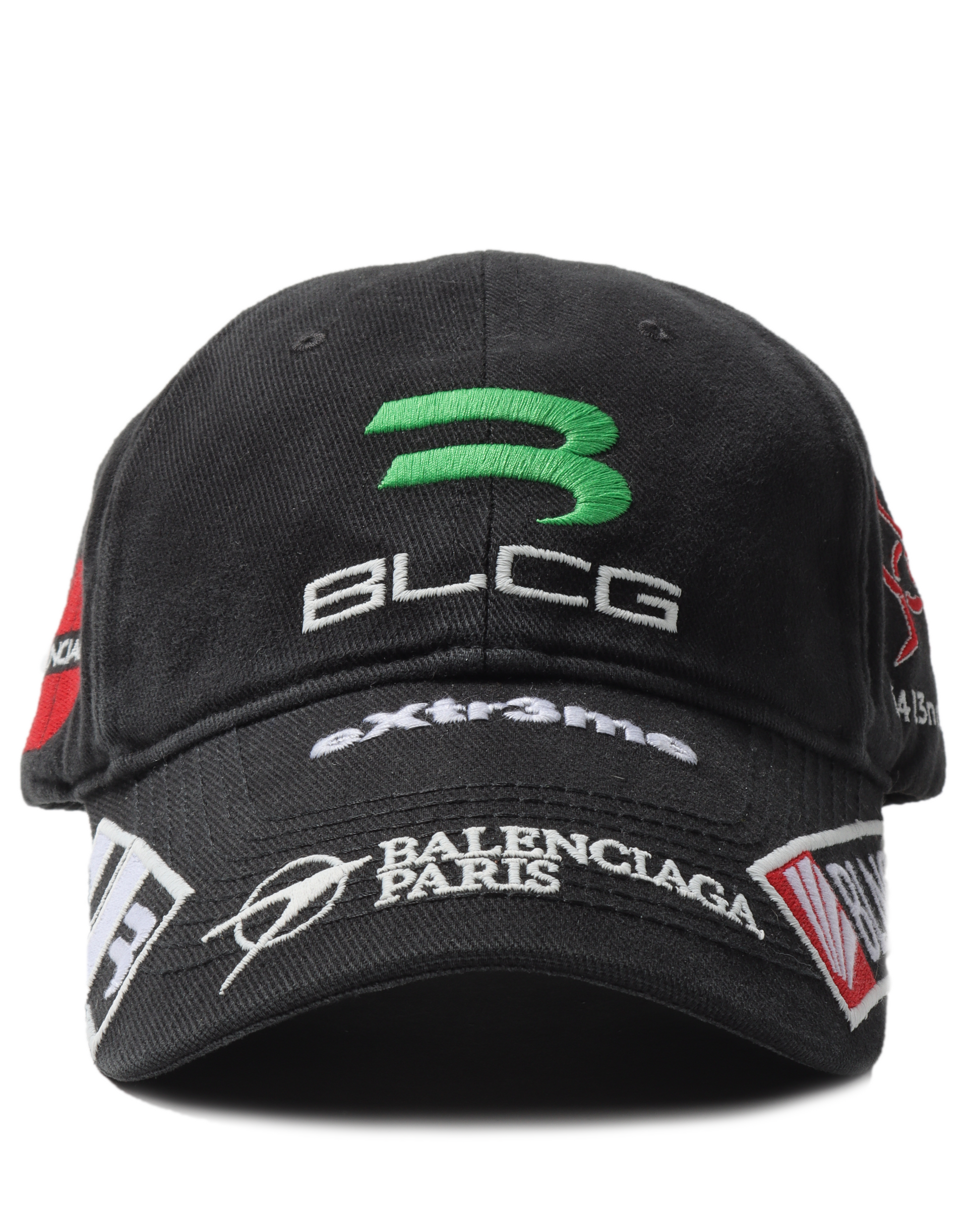 Balenciaga Embroidered Denim Gamer Hat – Justin Reed