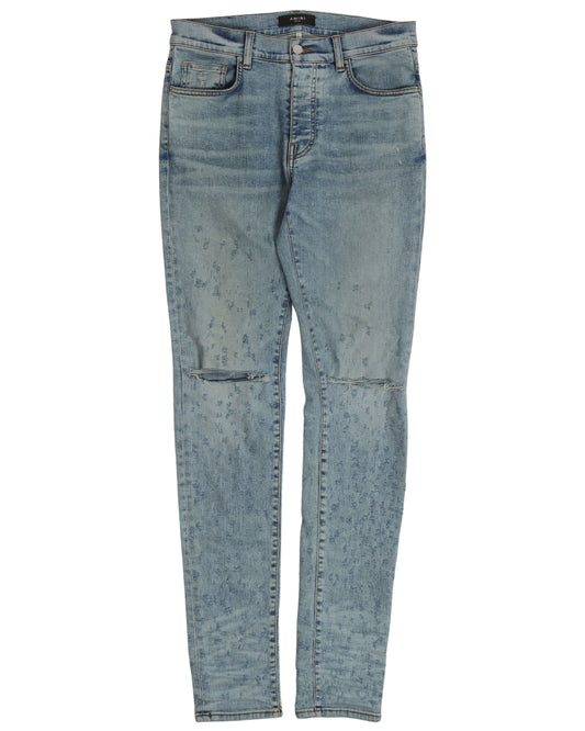 Distressed Light Jean