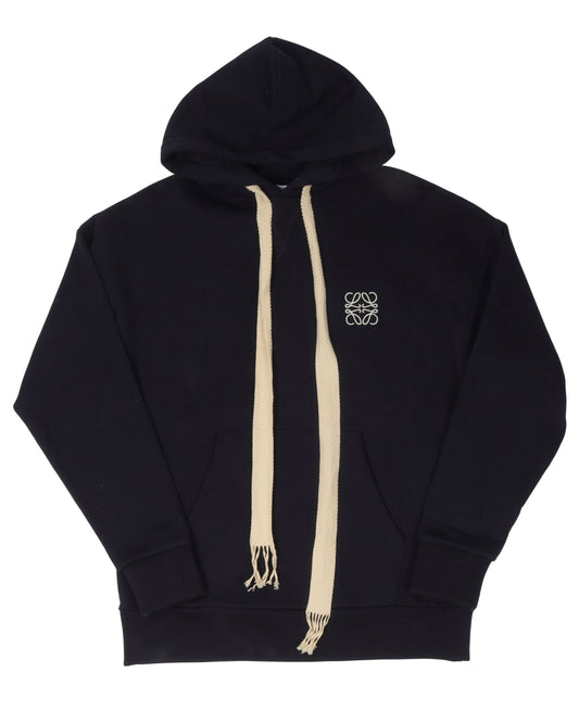 Knit String Hoodie