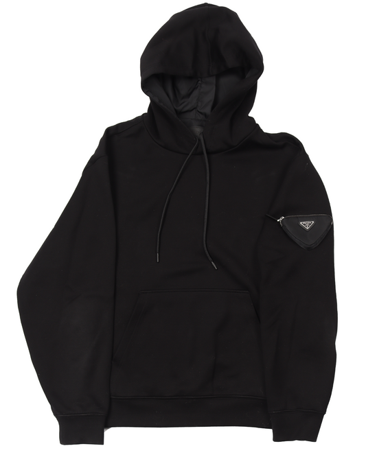 Hooded Pouch Sweatshirt