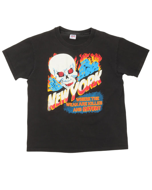 New York City "Where The Weak are Eaten" T-Shirt