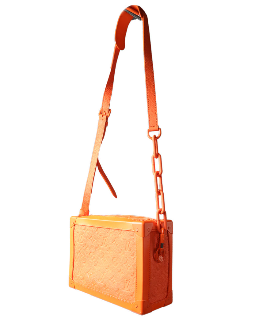 Louis Vuitton Virgil Abloh MCA Chicago Exclusive Mini Trunk Messenger Bag