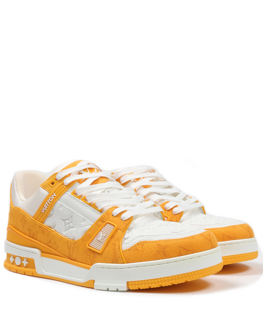 Monogram Denim Trainer Low