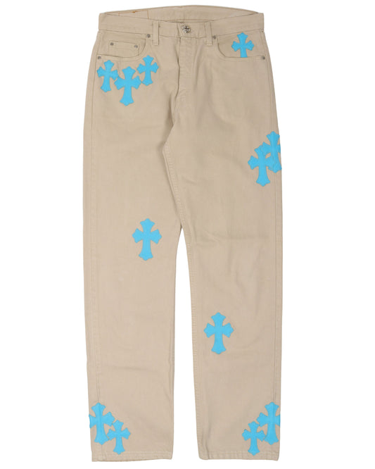 Levi's Leather Cross Jeans