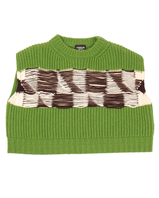 Padded Shell And Knitted Jumper