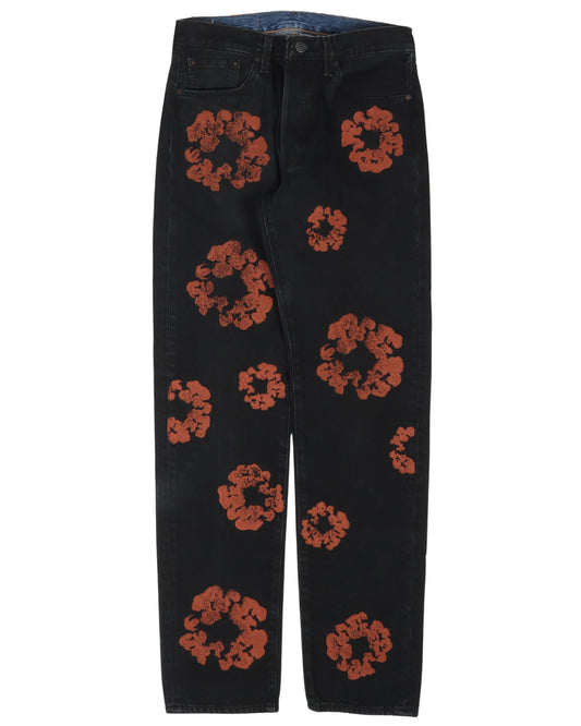 Levi's 501 Cotton Wreath Jeans