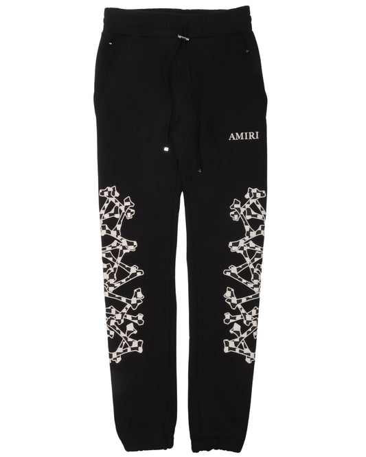 Checkered Bones Sweat Pant