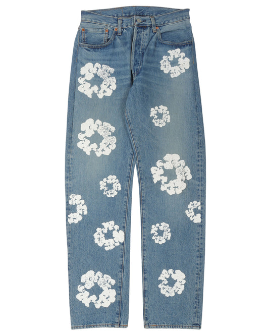 Cotton Wreath Levi Jeans