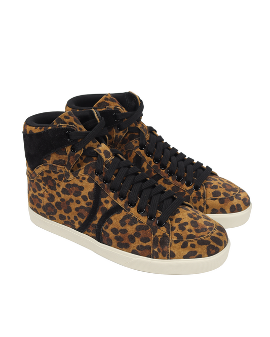 Mid Lace Stripe Sneaker