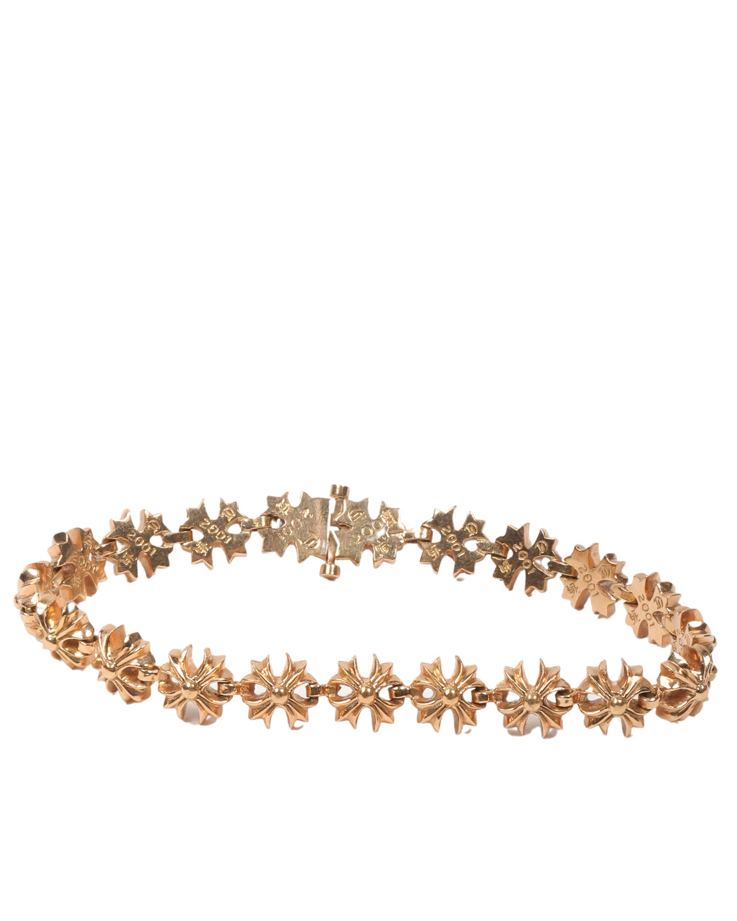 Gold Cross Bracelet