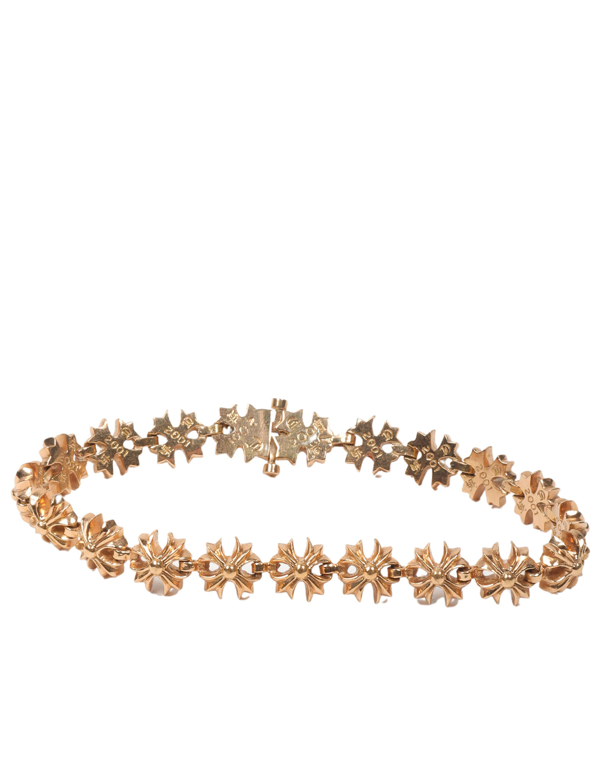 Gold Cross Bracelet
