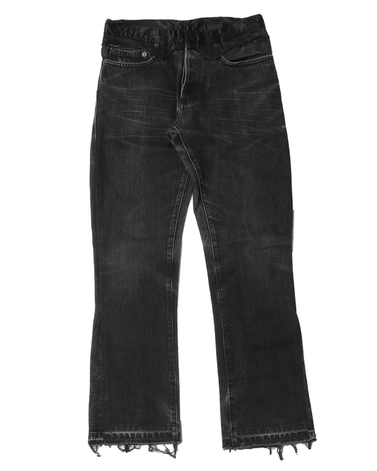 Satin Cummerbund Jeans AW 2006