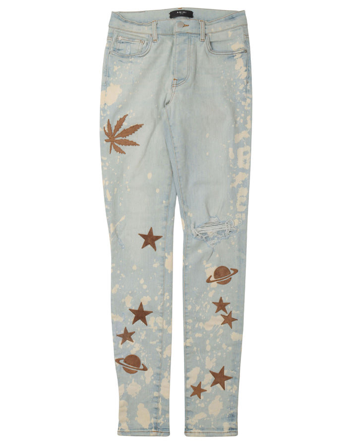 Space Weed Jeans