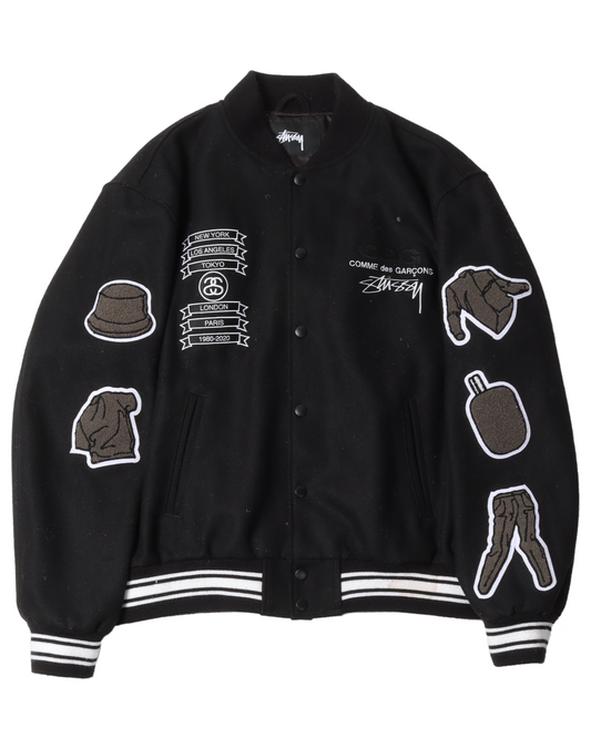 Comme Des Garcons Varsity Jacket