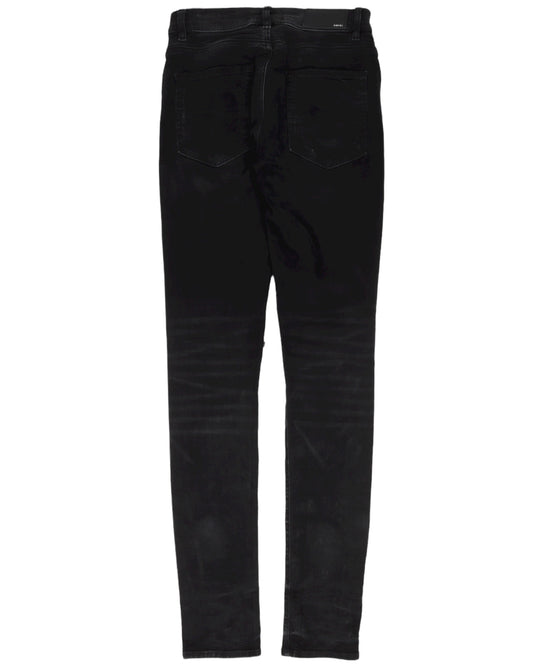 MX-1 Leather Patched Denim Jeans
