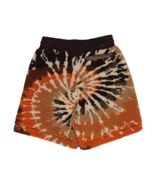 Tie Dye Fleece Shorts