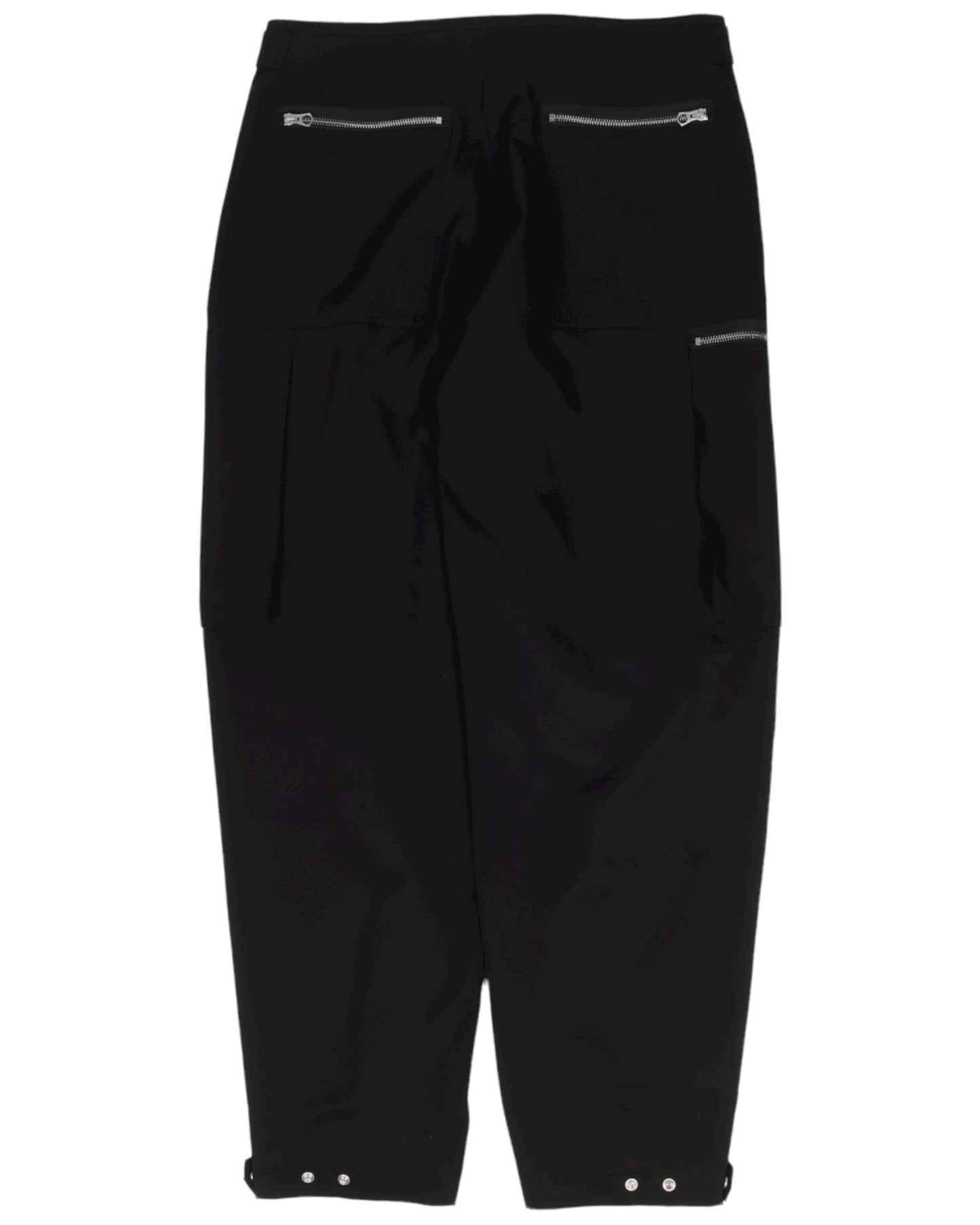 Zipper Cargo Trousers