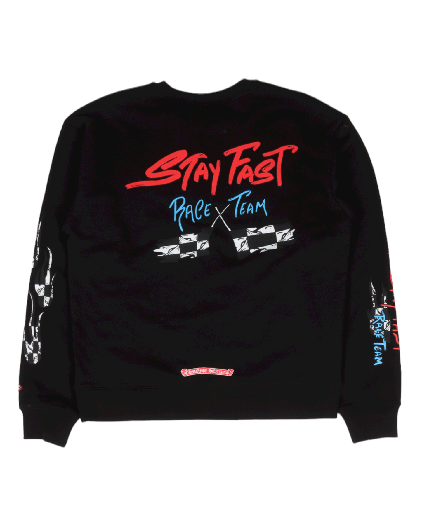 Chrome Hearts Black Matty Boy Stay Fast Hoodie – Savonches