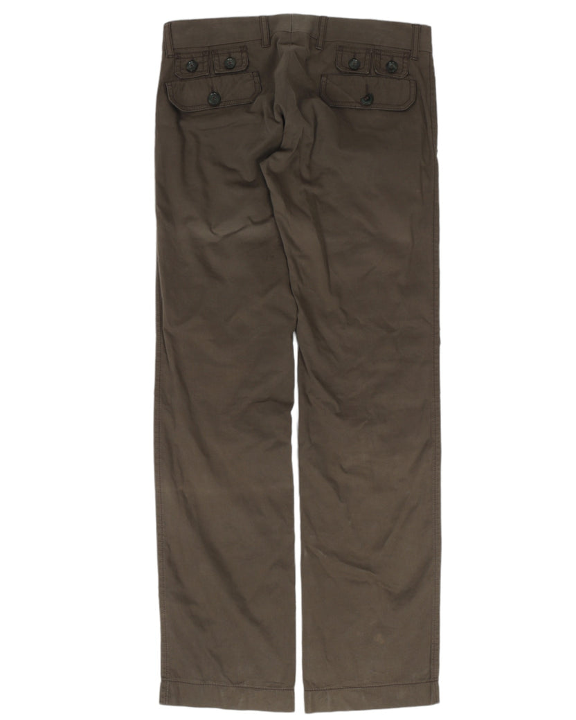 2008 Silk-Blend Cargo Pants