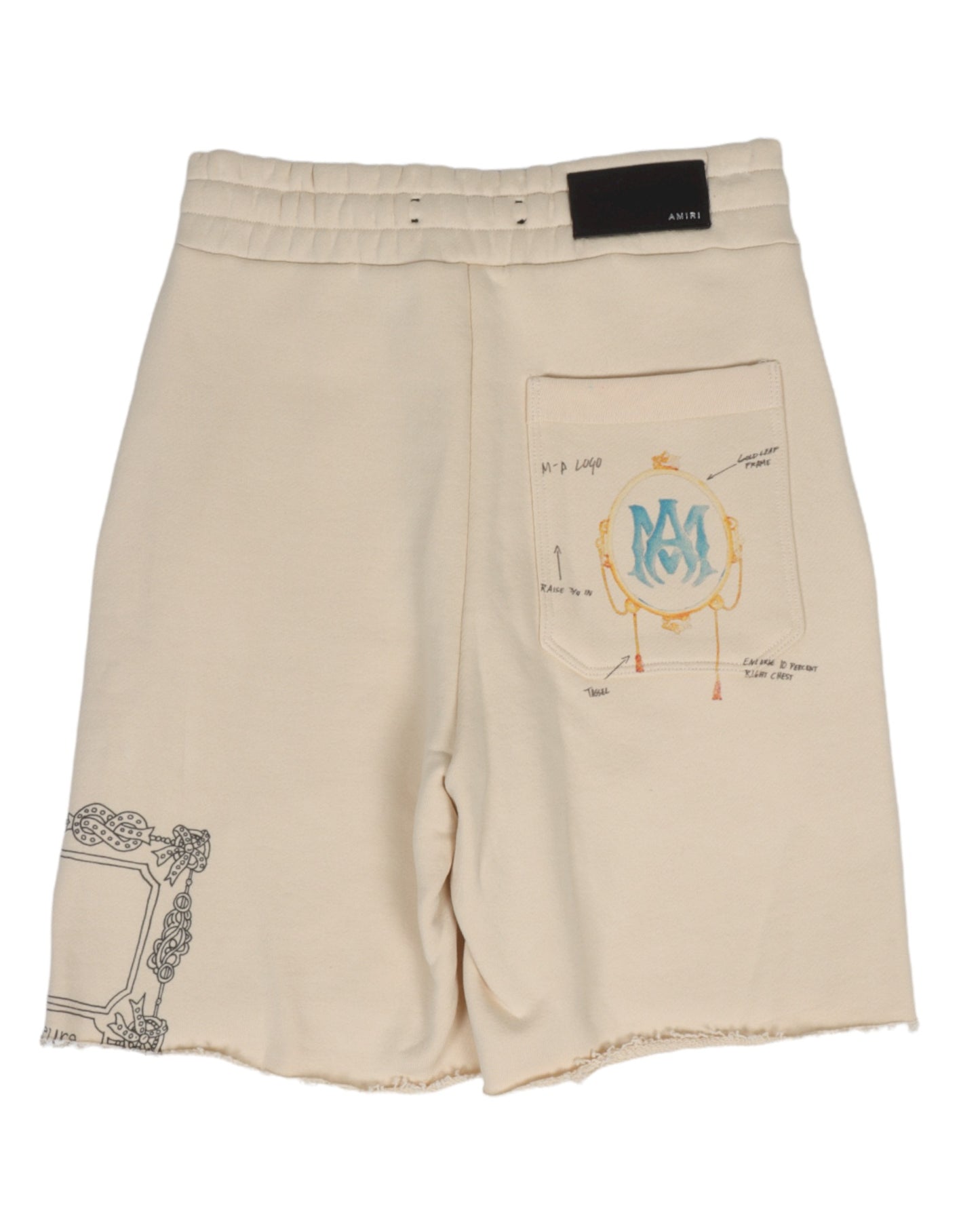 Zig Zag Sweat Shorts