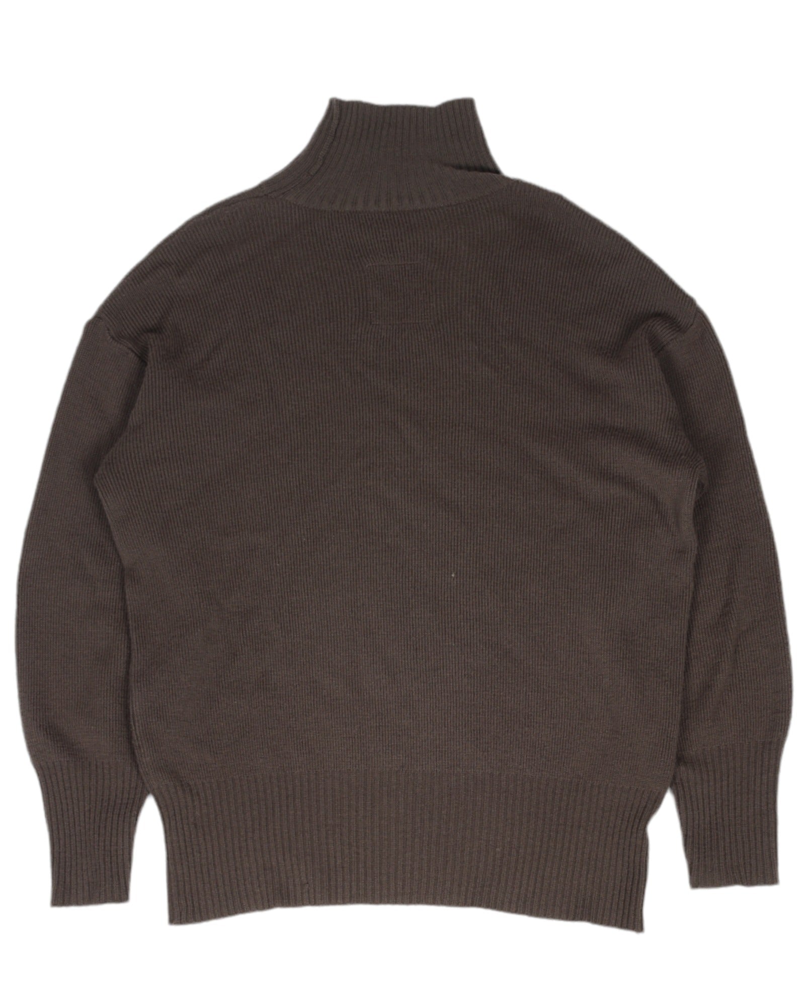 2001 Wool-Cashmere Blend Turtleneck Sweater