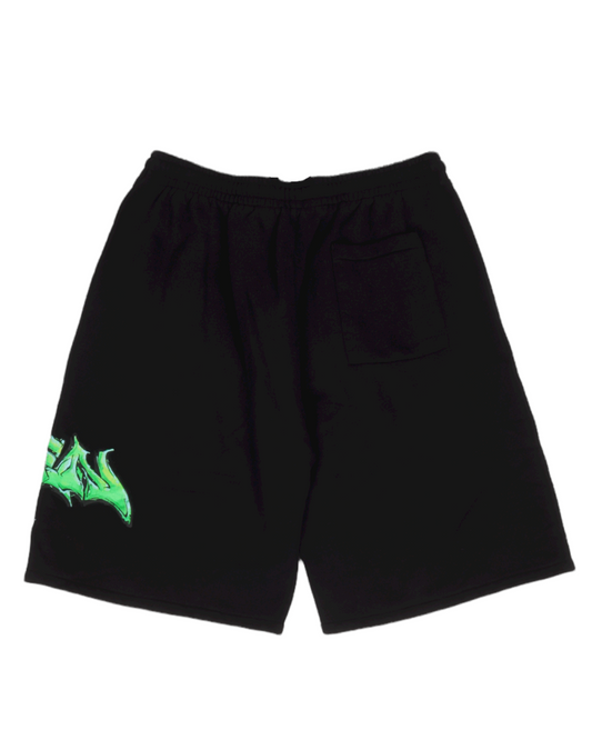 Graffiti Logo Sweat Shorts