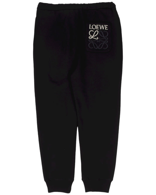 Pocket Logo Embroidered Sweatpants