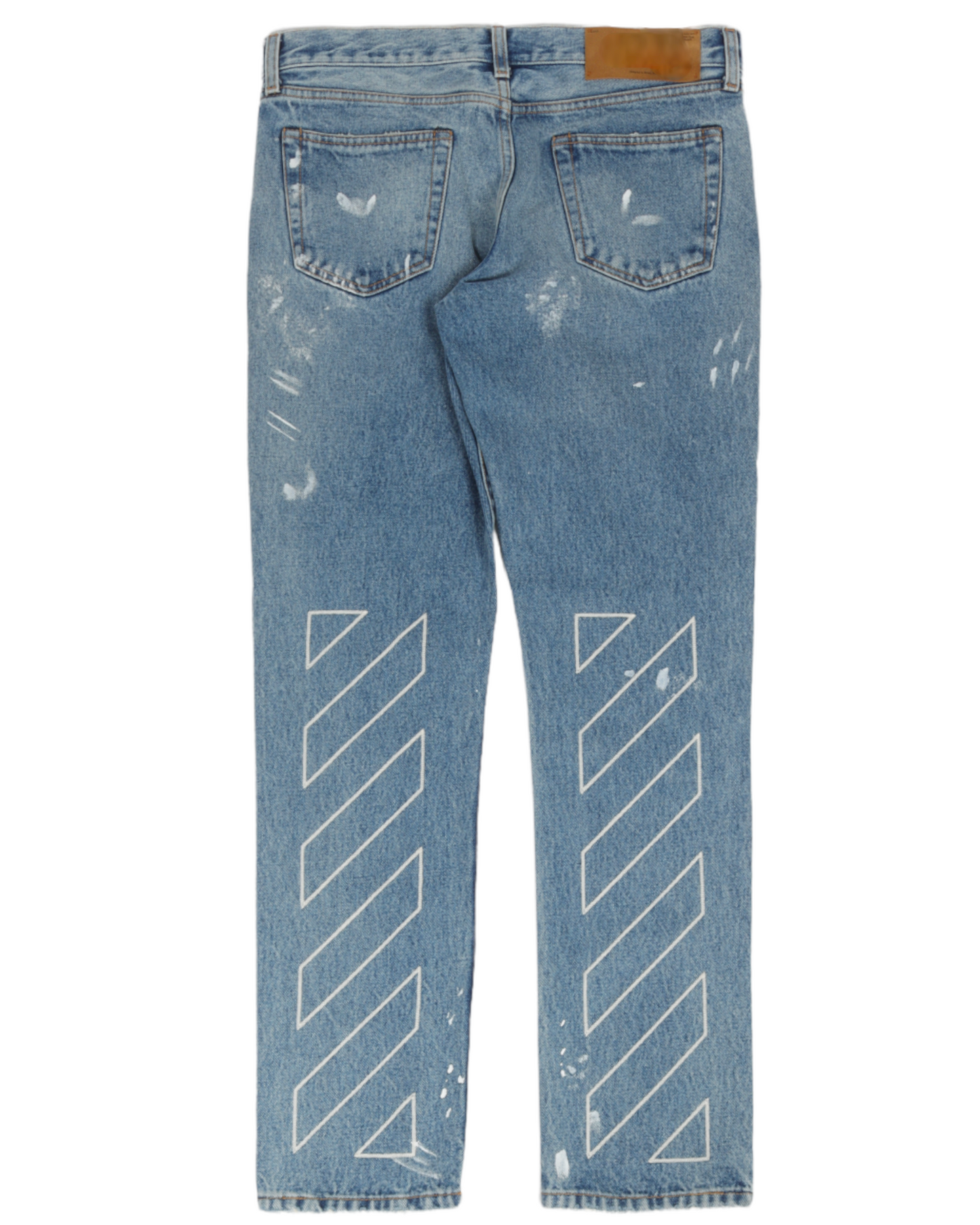 Paint Splattered Jeans