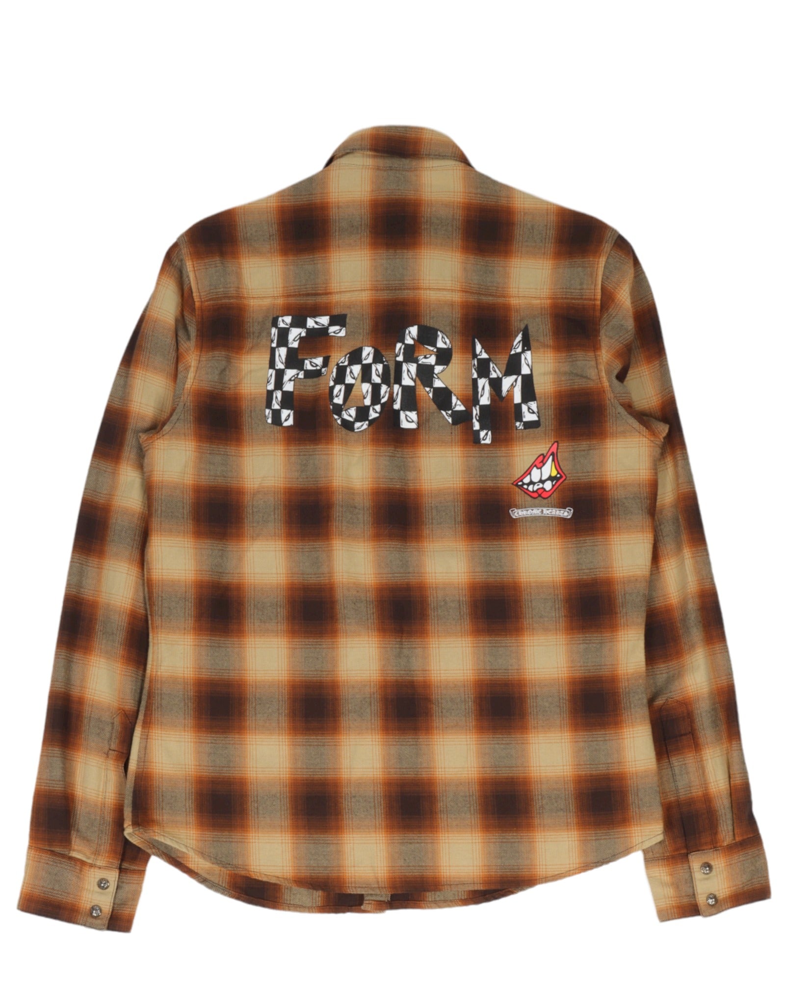 Matty Boy "FORM" Wool-Blend Plaid Flannel