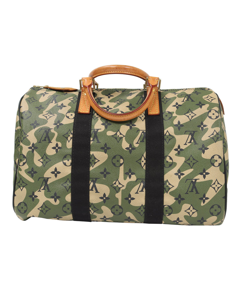 Murakami Camouflage Speedy 35 Bag