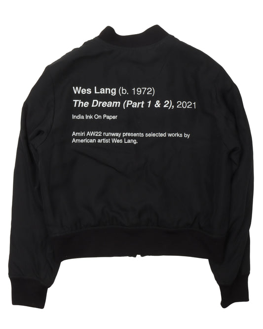 Wes Lang Dual Skull Bomber Jacket