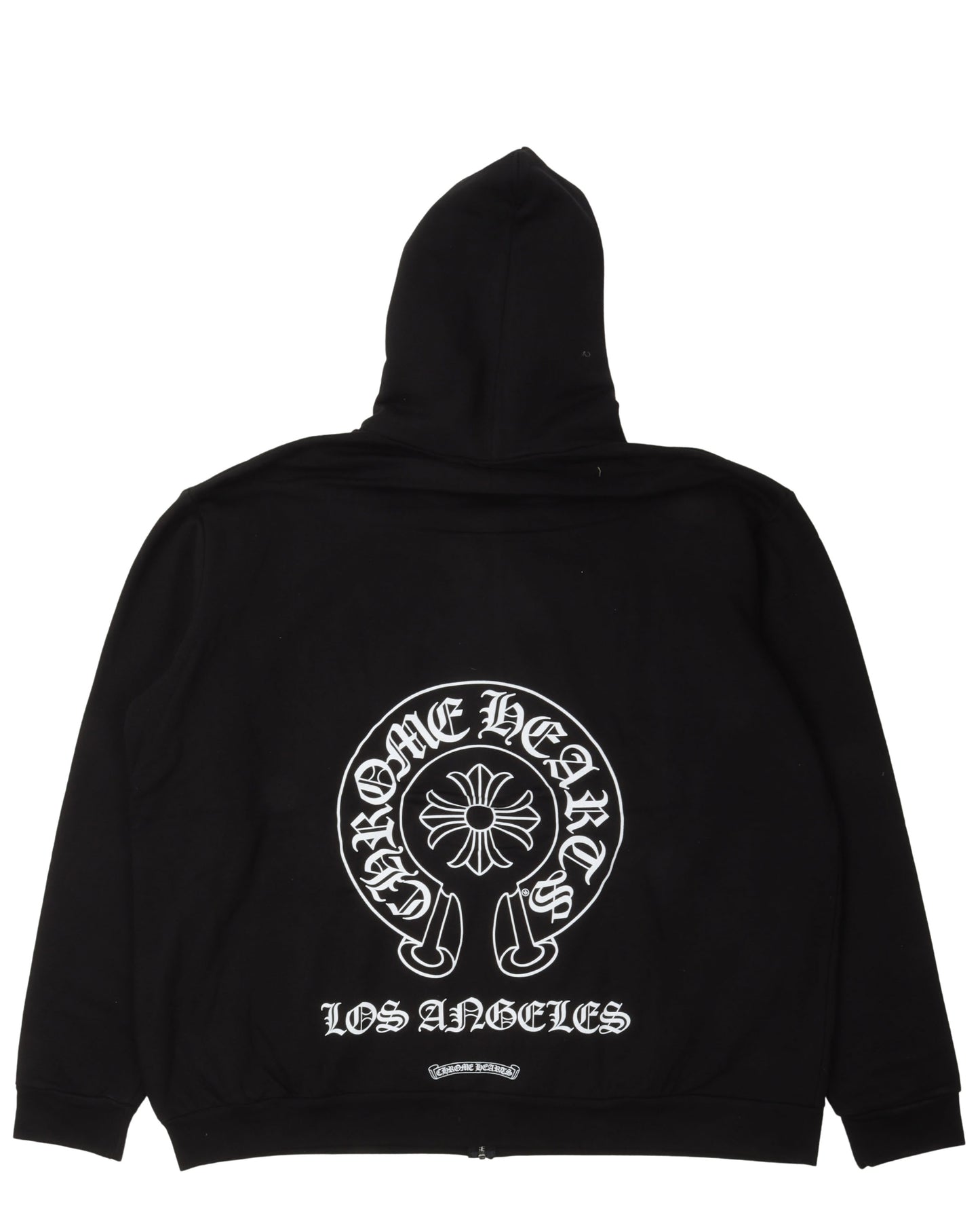 Los Angeles Exclusive Horseshoe Logo Zip-Up Hoodie
