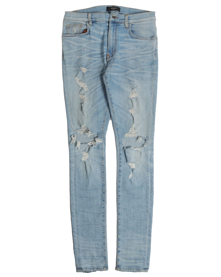 Light Wash Fade Jeans