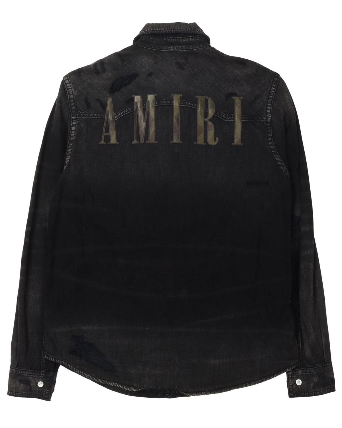 Camp Applique Denim Shirt