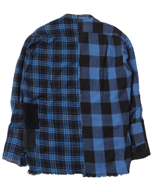 Reworked Mixed Materials Flannel