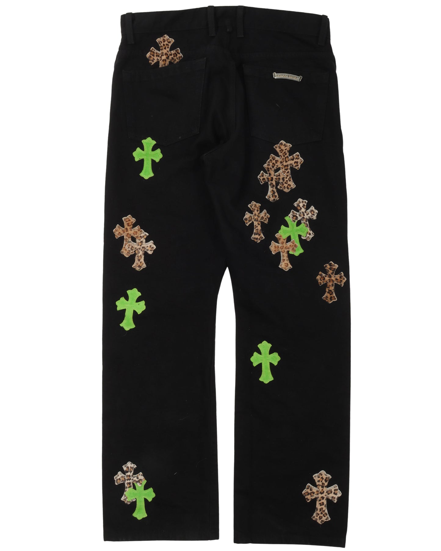 Leather Cross Jean