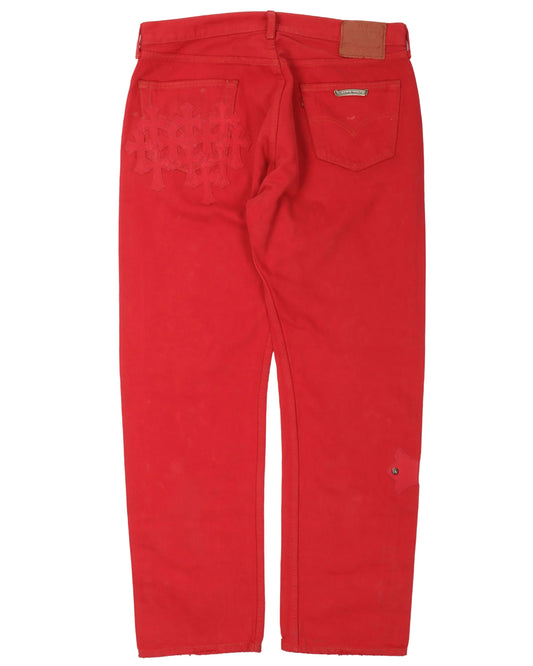 Paris Exclusive Levi's Cross Patch Denim