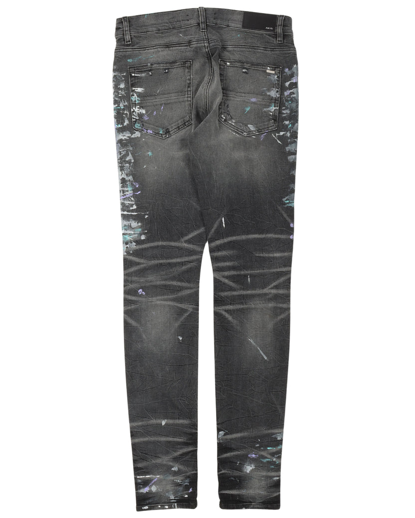 Splatter Paint Skinny Jeans