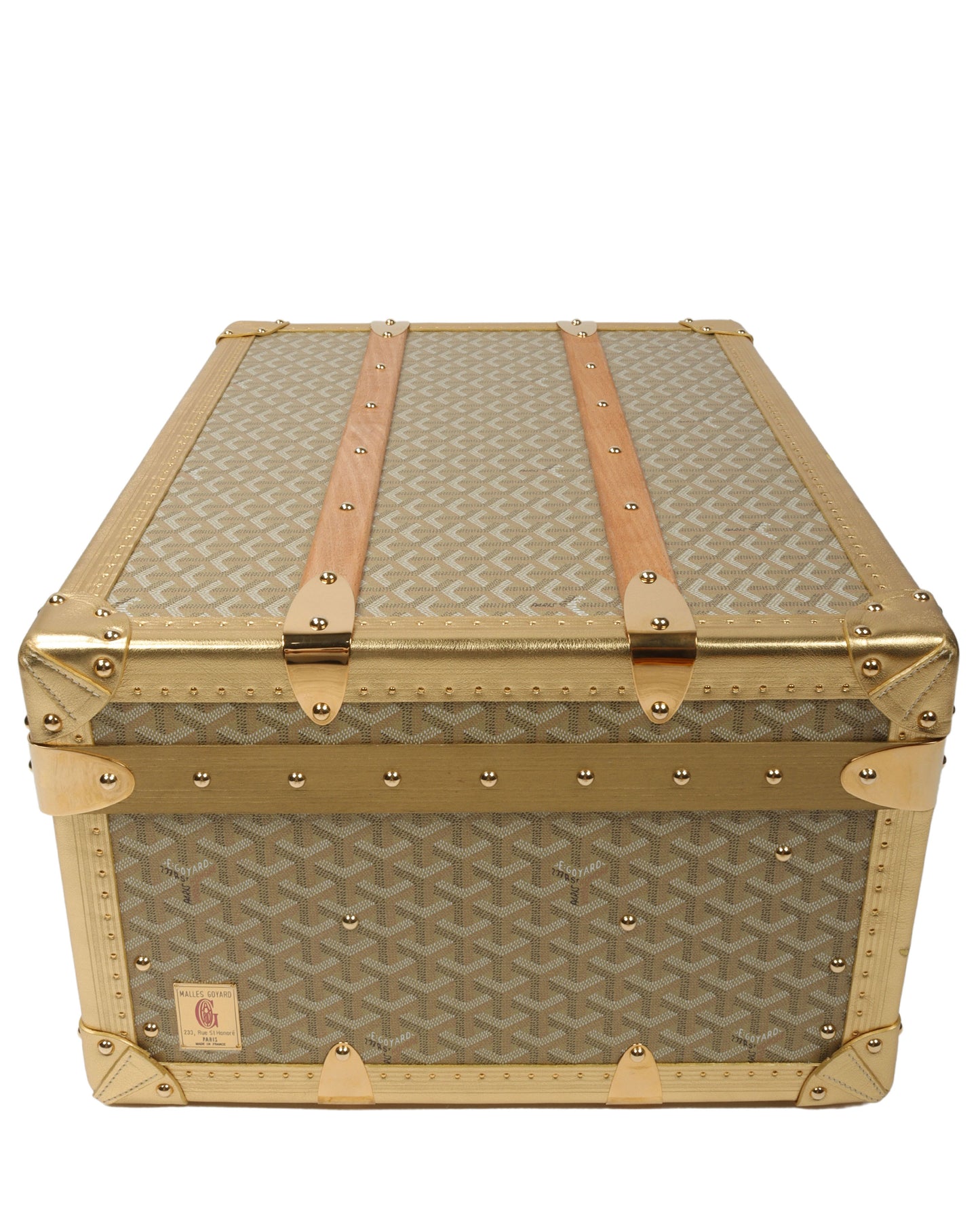 Palace 55 Gold Suit Case
