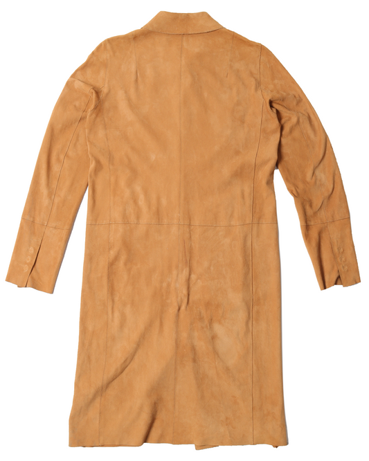 Suede Long Jacket