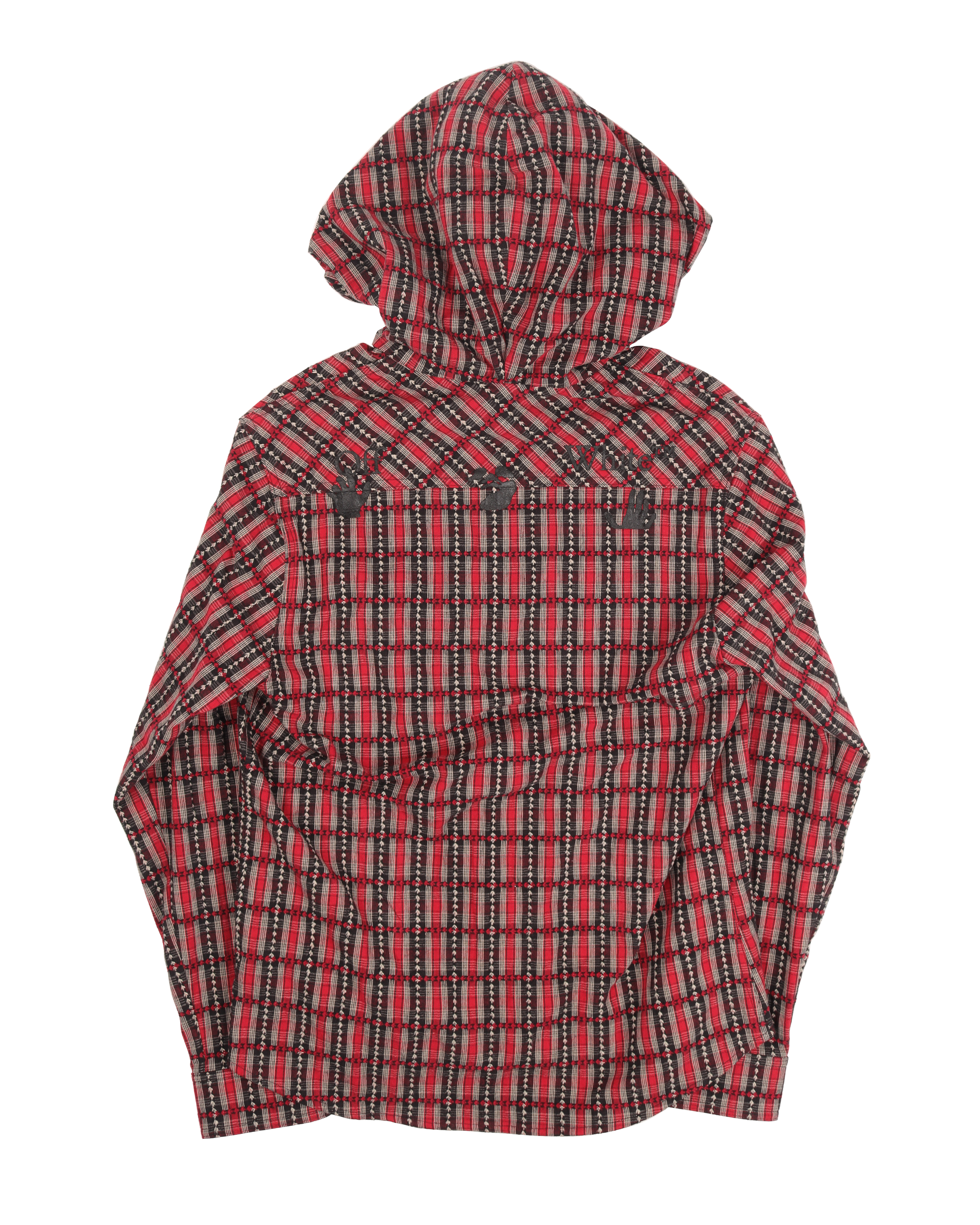 Flannel Hooded Shirt