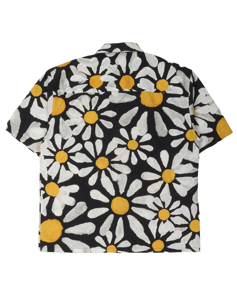 Flower Button Up Shirt