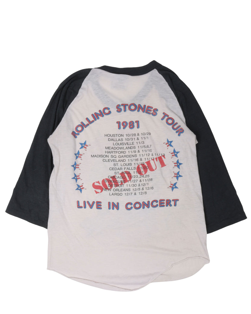 Rolling Stones 81' Tour T-Shirt