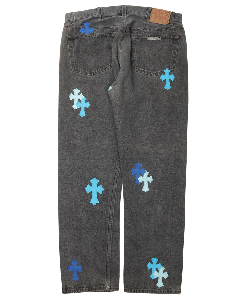 London Exclusive Levi's Cross Patch Jeans