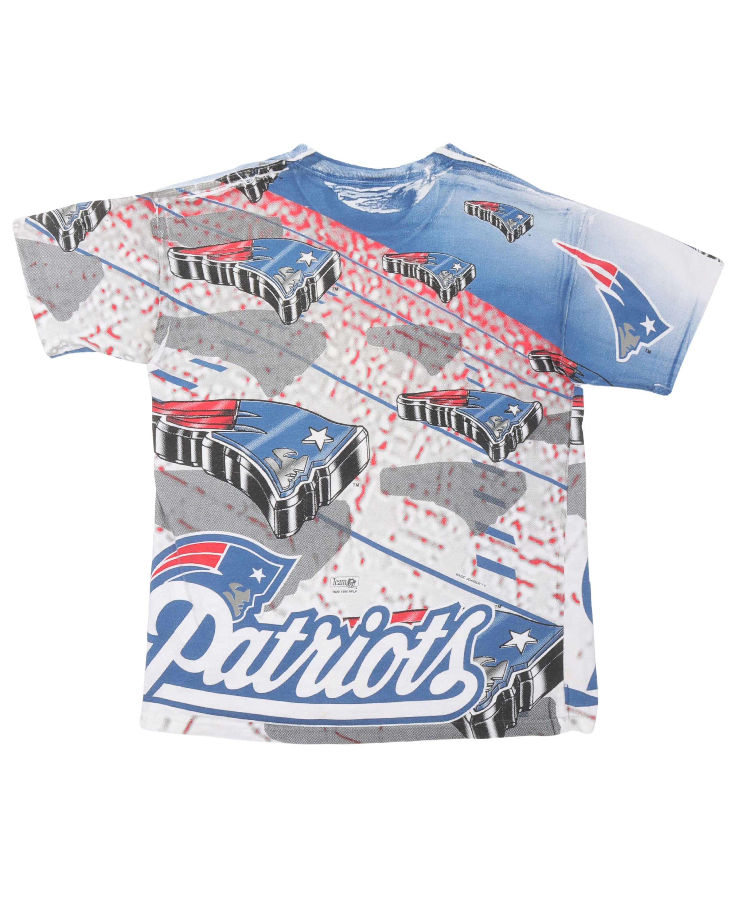 NFL Patriots All Over Print T-Shirt