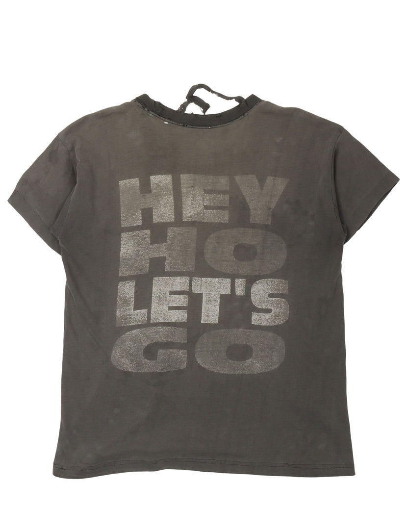 Ramones "Hey Ho, Let's Go" Thrashed T-Shirt