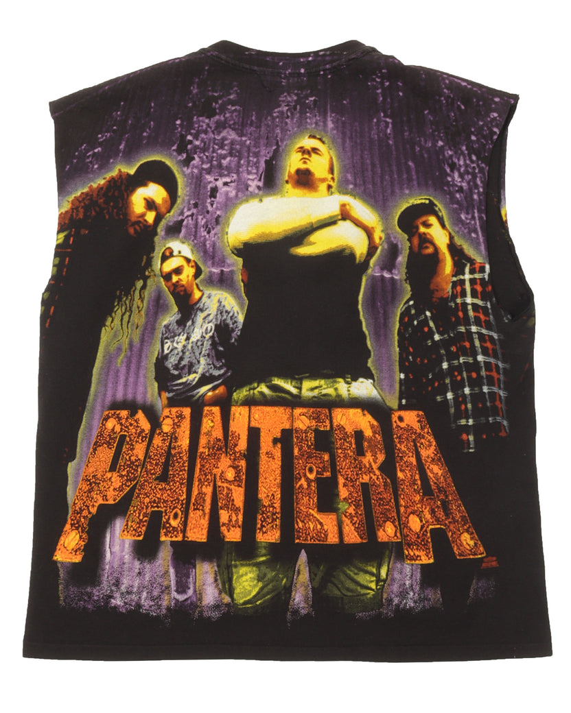 Pantera Sleeveless Band T-Shirt