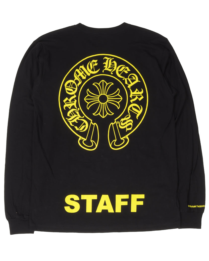 Yellow Staff Long Sleeve T-Shirt